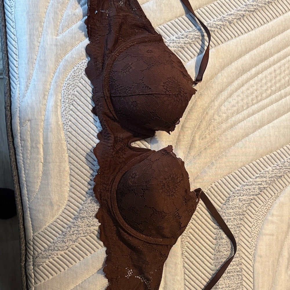 Aerie Lace Brown Bra